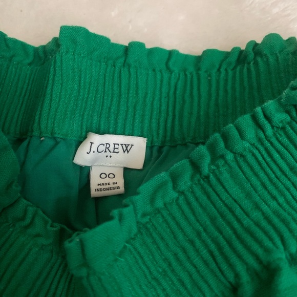 Jcrew womens green skirt - Picture 3 of 4